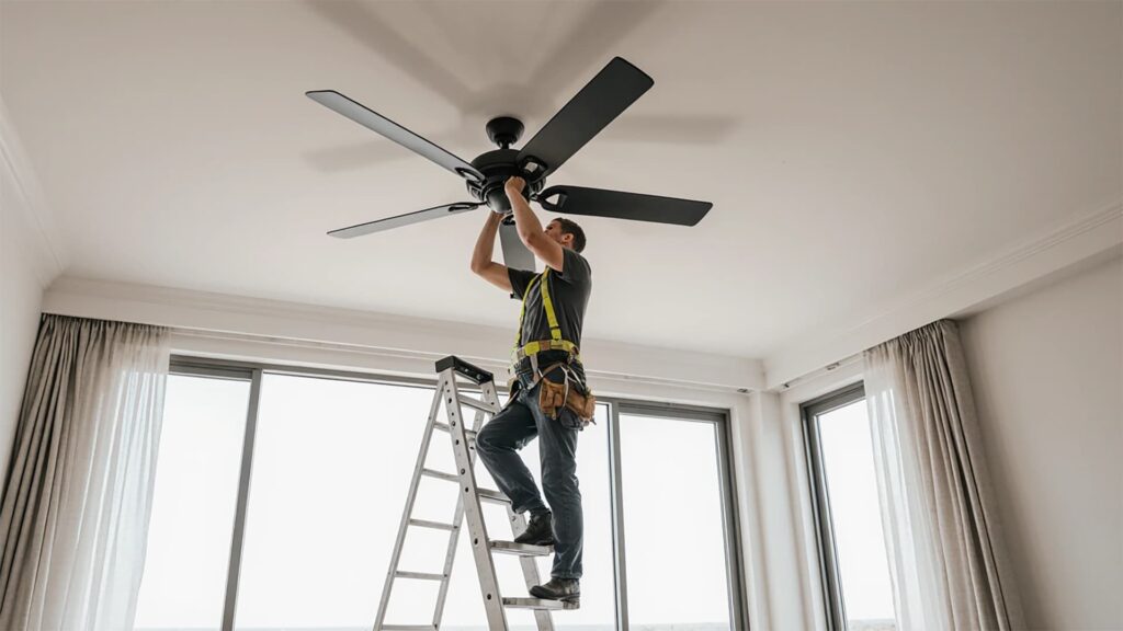 Ceiling Fan Installation Electrician: The Homeowner’s No-Stress Guide to Safety, Codes, and Avoiding Costly Mistakes ceiling fan installation